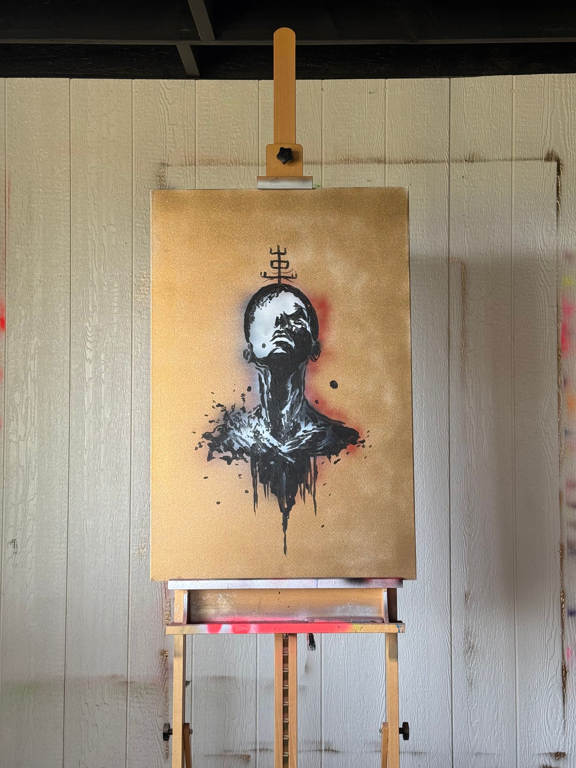 painting by landis white