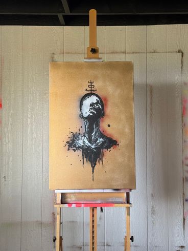 painting by landis white