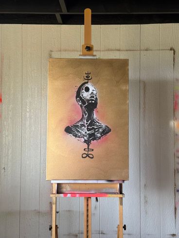 painting by landis white