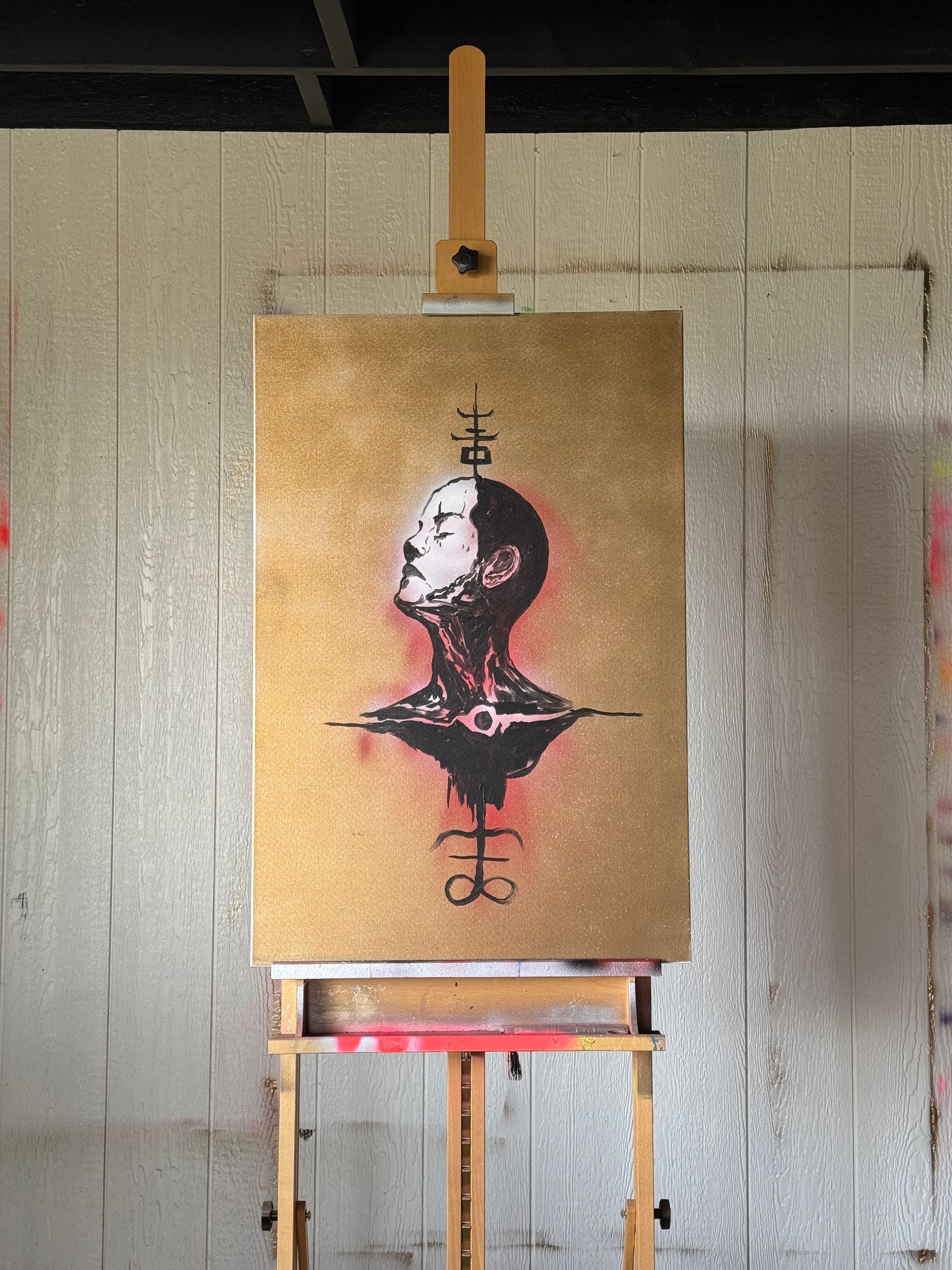 painting by landis white