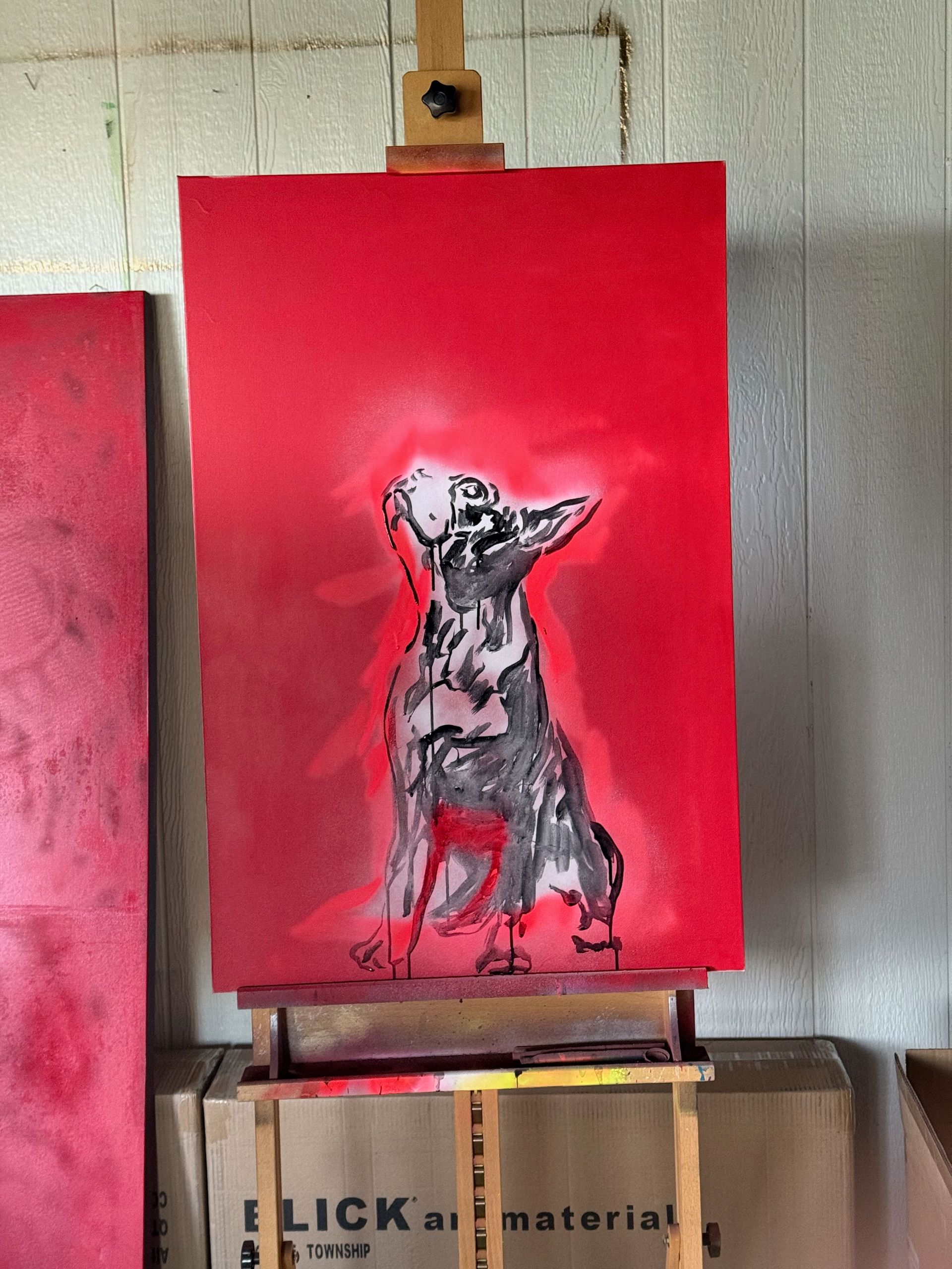 painting by landis white