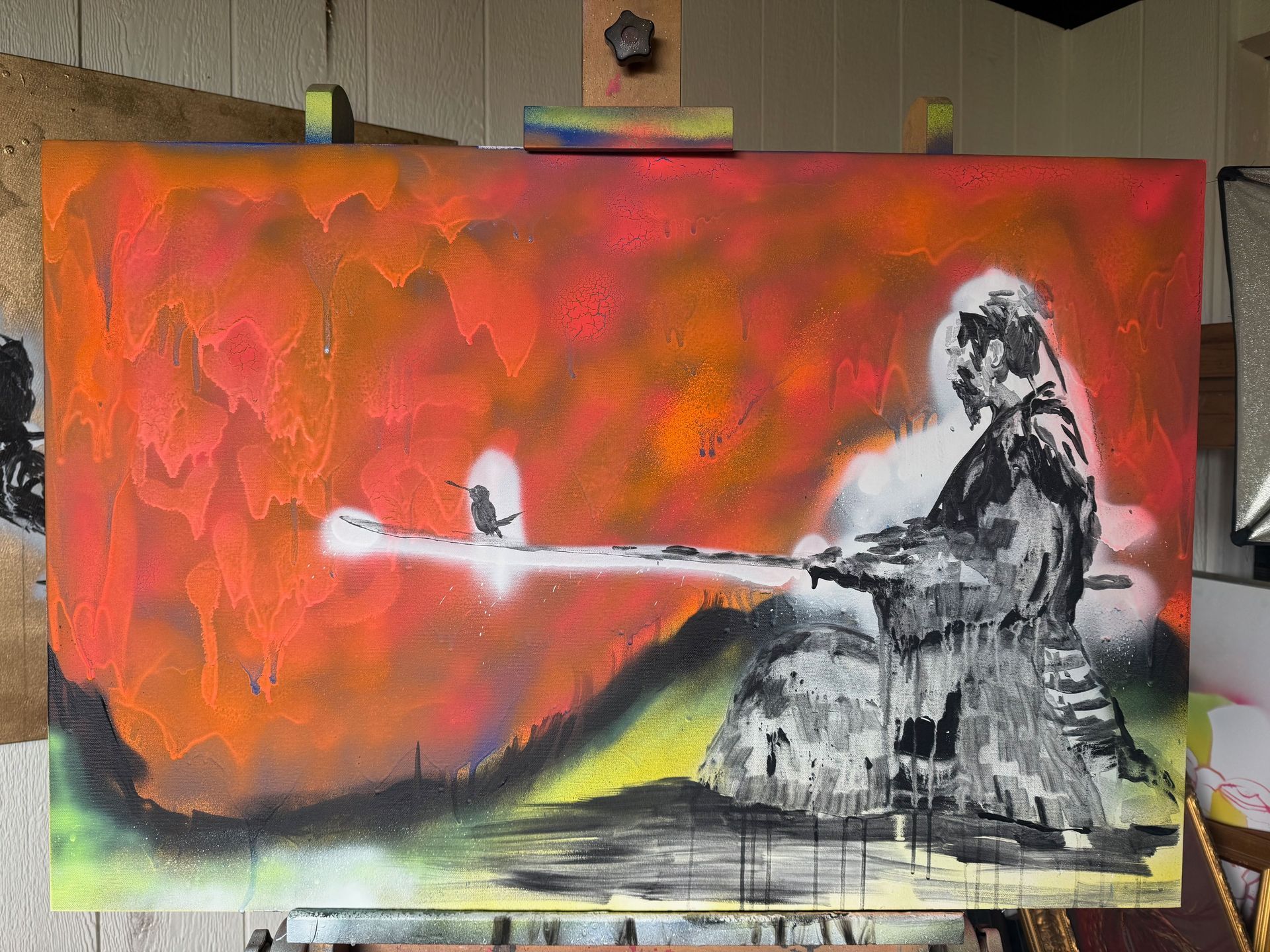 painting by landis white