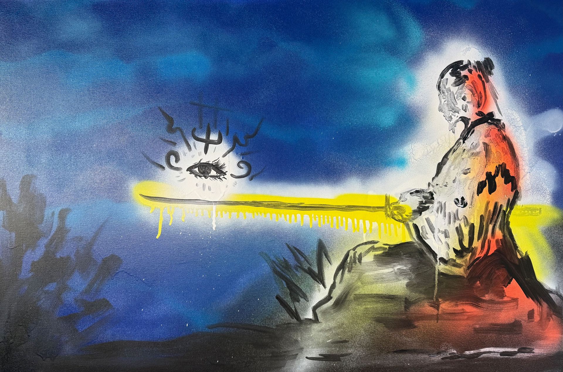 painting by landis white