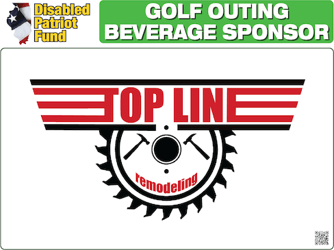A golf outing beverage sponsor for top line remodeling