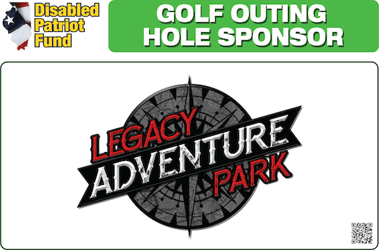Legacy adventure park is a golf outing hole sponsor