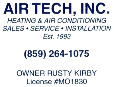 Air Tech Inc | HVAC Contractor | (859) 264-1075