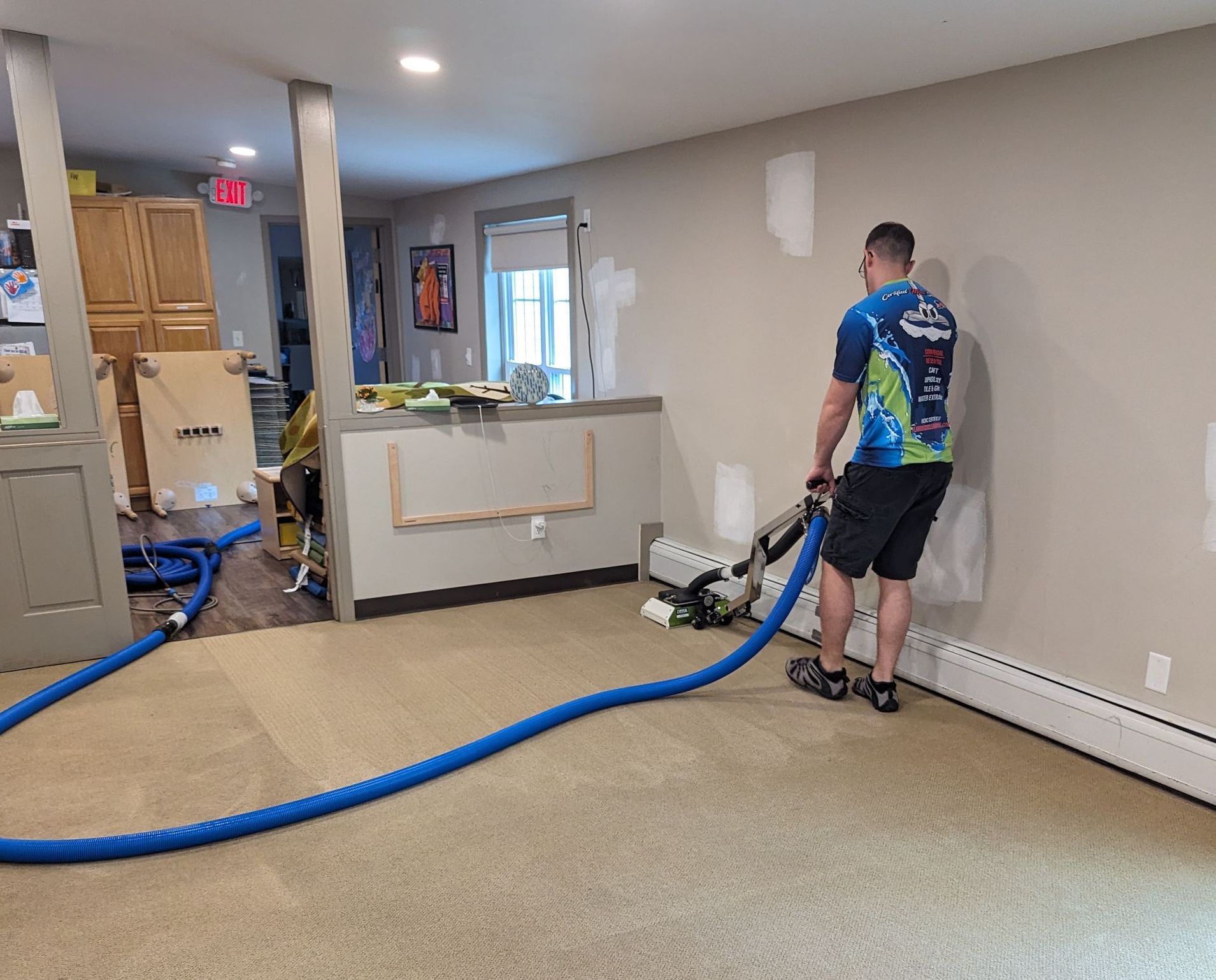 steam cleaning carpet cleaning services from Flanders Cleaning Services