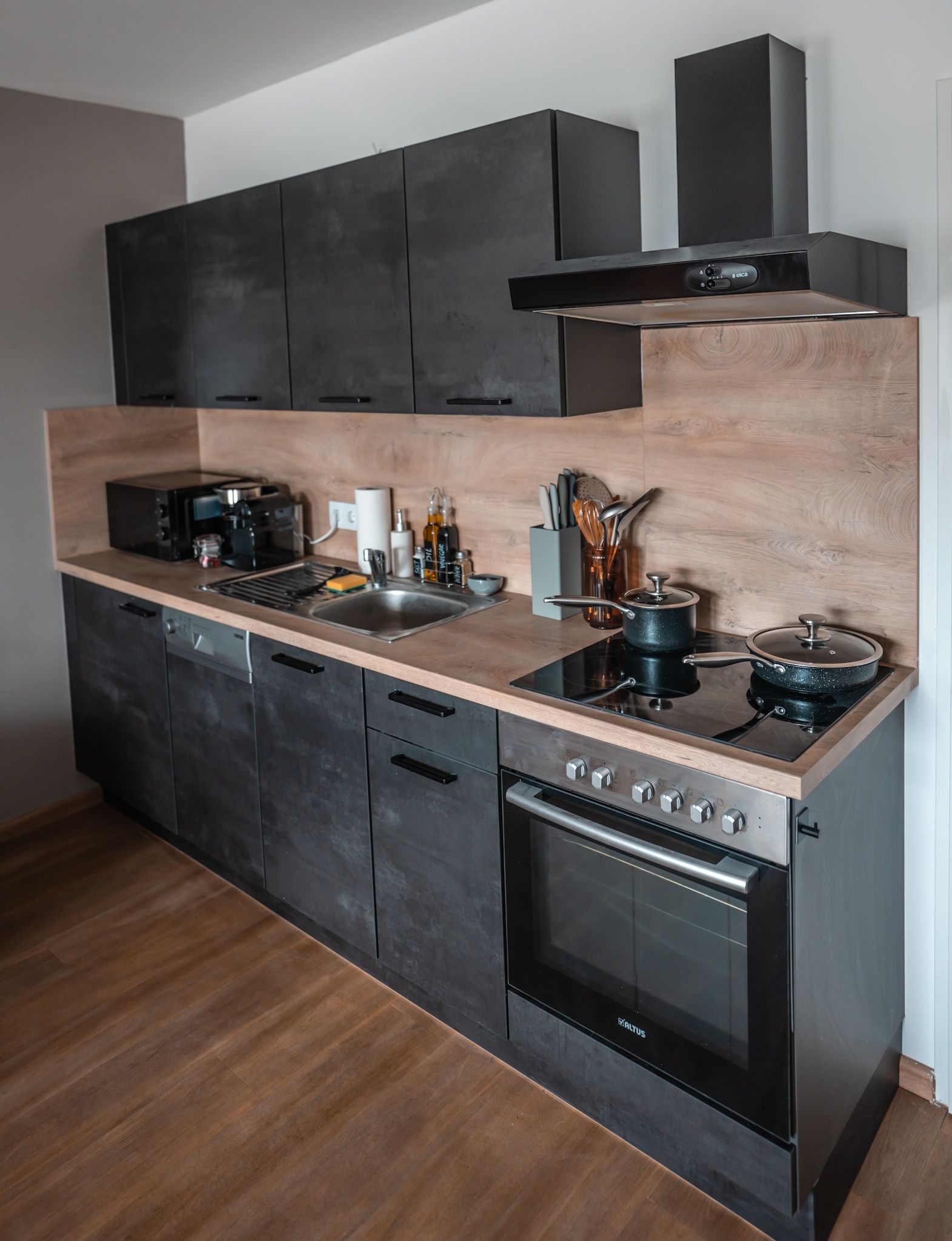 kitchen apartments, wohnbudevienna