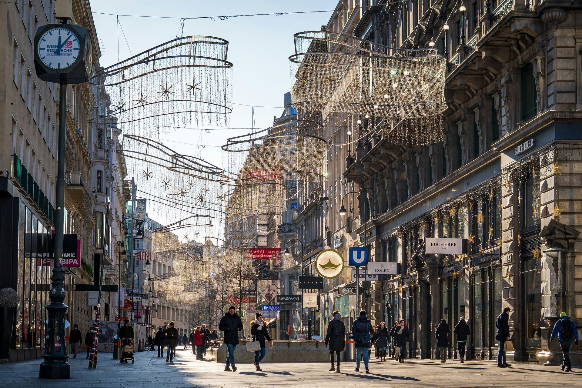 Kärntner Street in Vienna, Shooping Street Vienna