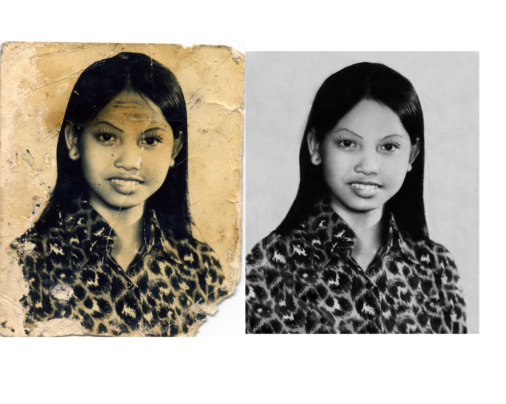 Old Photo of a Young Woman