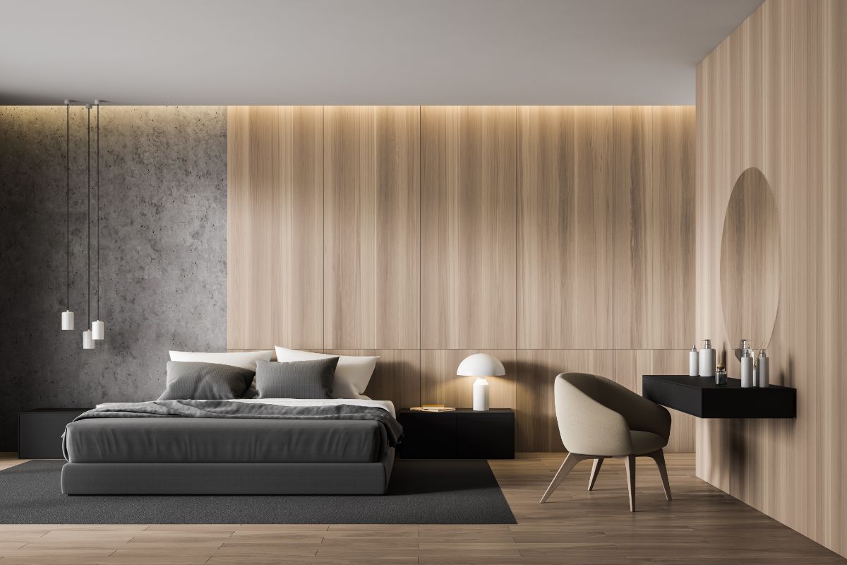 camera da letto elegante