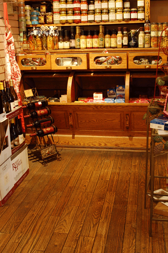 Gift Shop Commercial Wood Flooring, Coalinga, CA