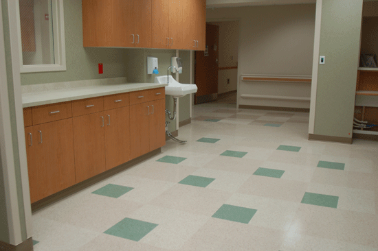 VCT Hospital Flooring, Bakersfield, CA