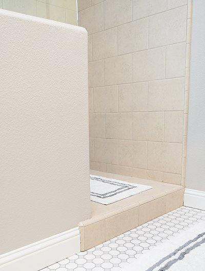 Refreshed and Renewed Shower Tile