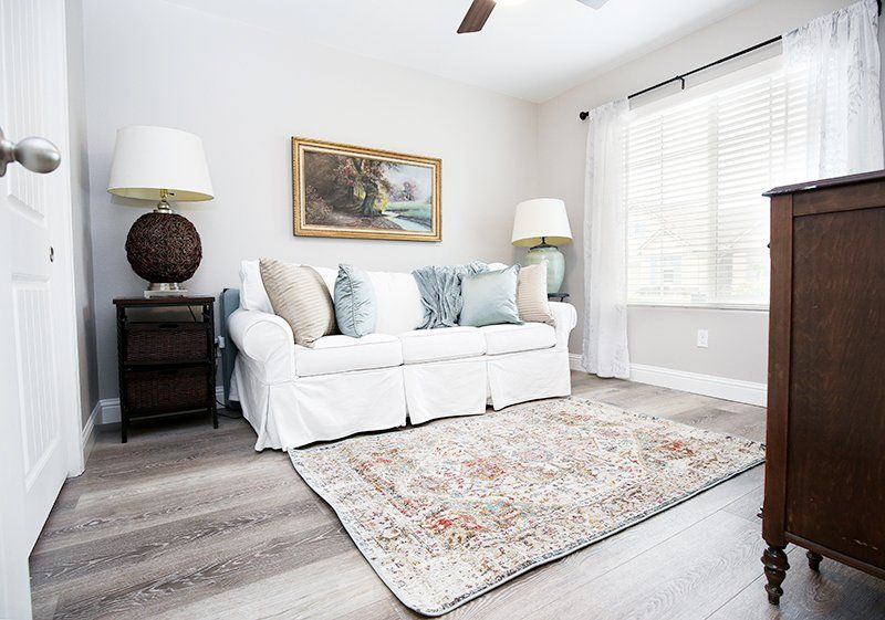 Sitting Room with Waterproof Flooring, Tulare, CA