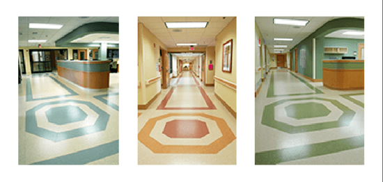 Hallways, Hospital Flooring, Hanford, CA