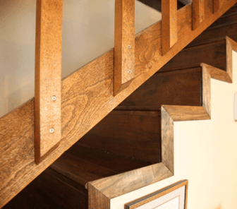 Framing for Exposed Staircase