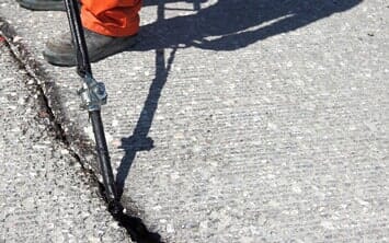 Crack Filling - Asphalt Services in Northfield, MA