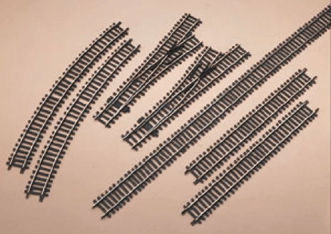 AMERICAN FLYER S GAUGE TRACK USED 6 PIECES #702 CURVED,USED ALL PINS 