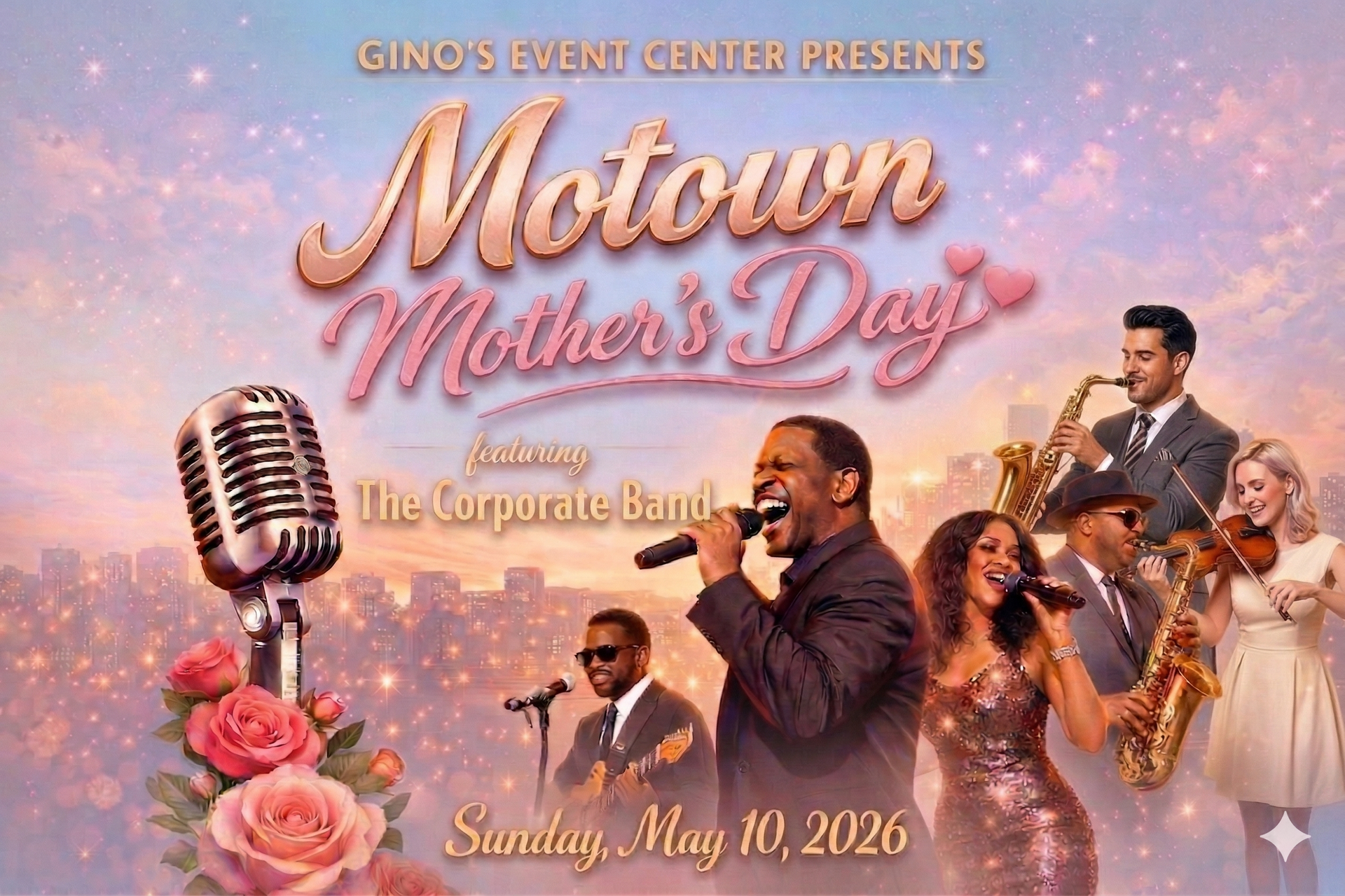 Motown Mother's Day Gino's Event Center