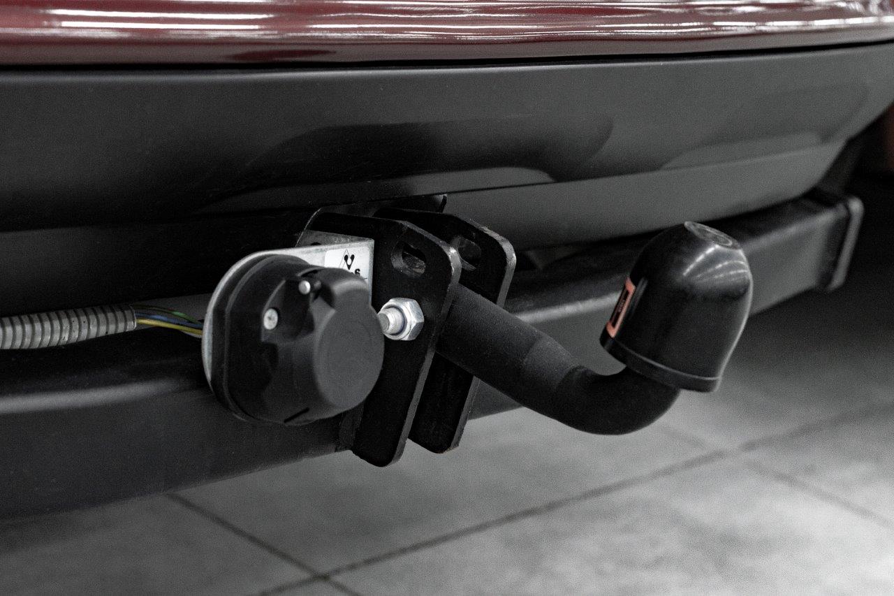 Gancio di traino su auto