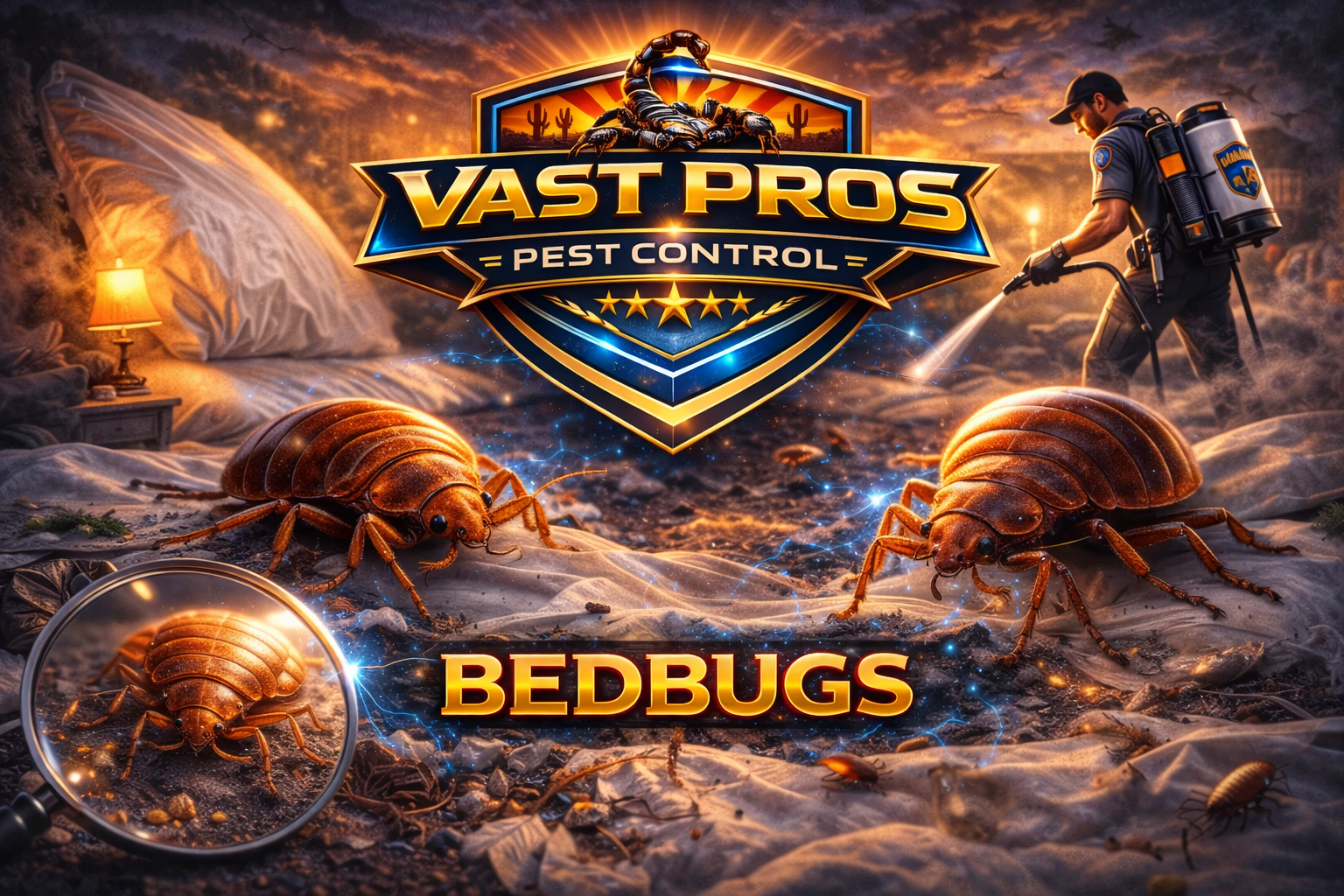 Beige-toned bedroom with a bed, plush headboard, bedside table, and window with curtains.