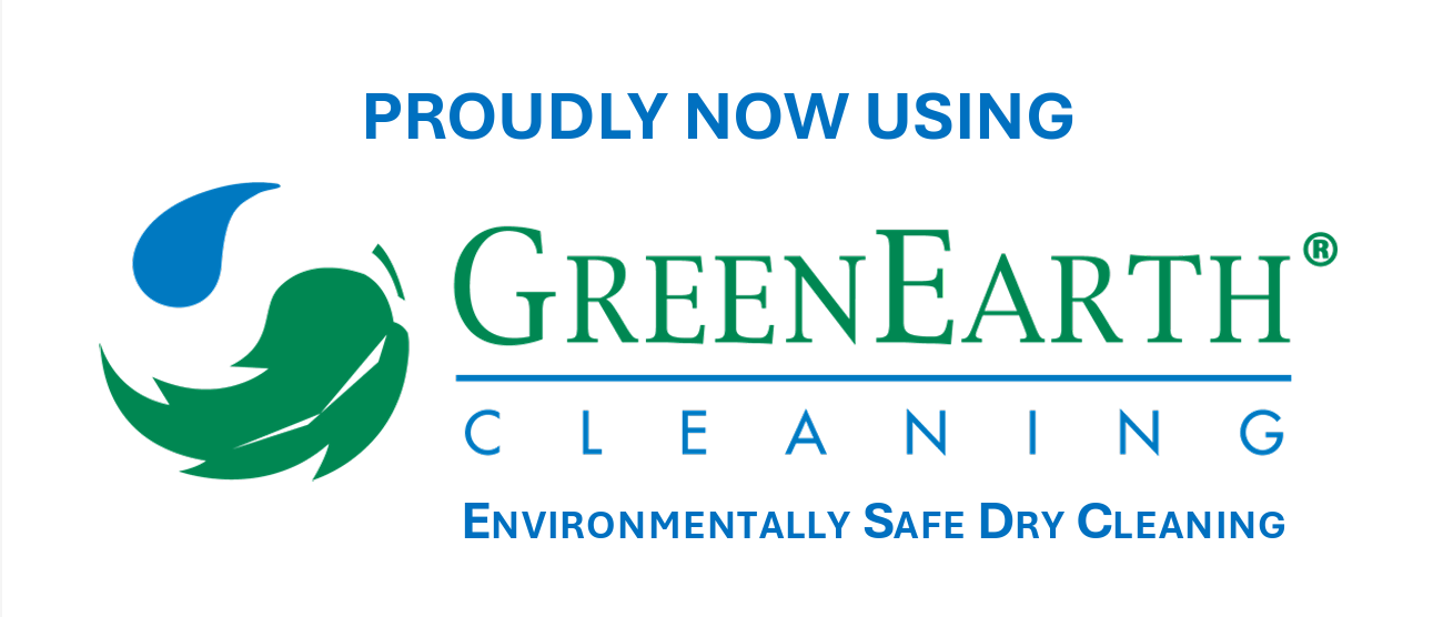 GreenEarth Cleaning logo featuring a green leaf and blue drop icon with the text