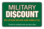 Military Discount