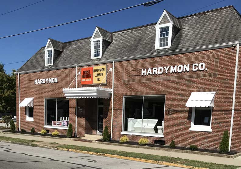 Hardymon’s Home and Hardware building