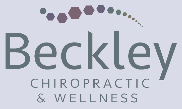 A logo for beckley chiropractic and wellness