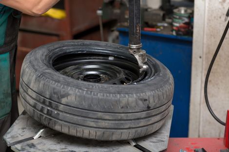 Changing Car Tire Fitting - Fresno, CA - Dan’s Blackstone Tire