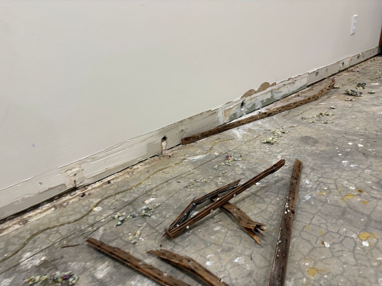 Industrial dehumidifiers in action
