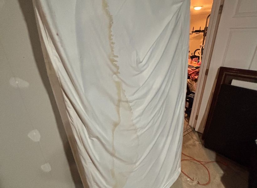 damaged mattress
