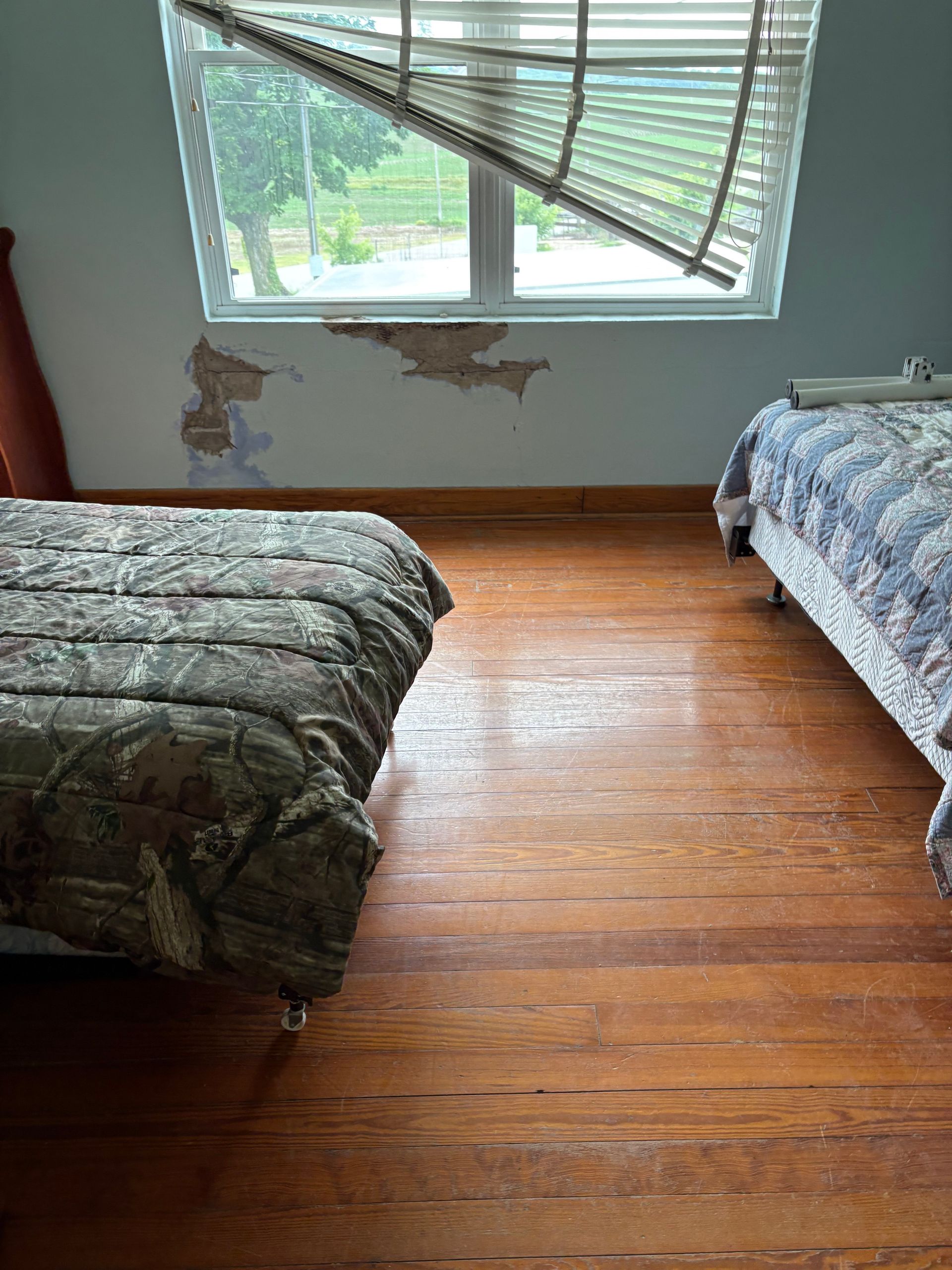 damaged wall restoration