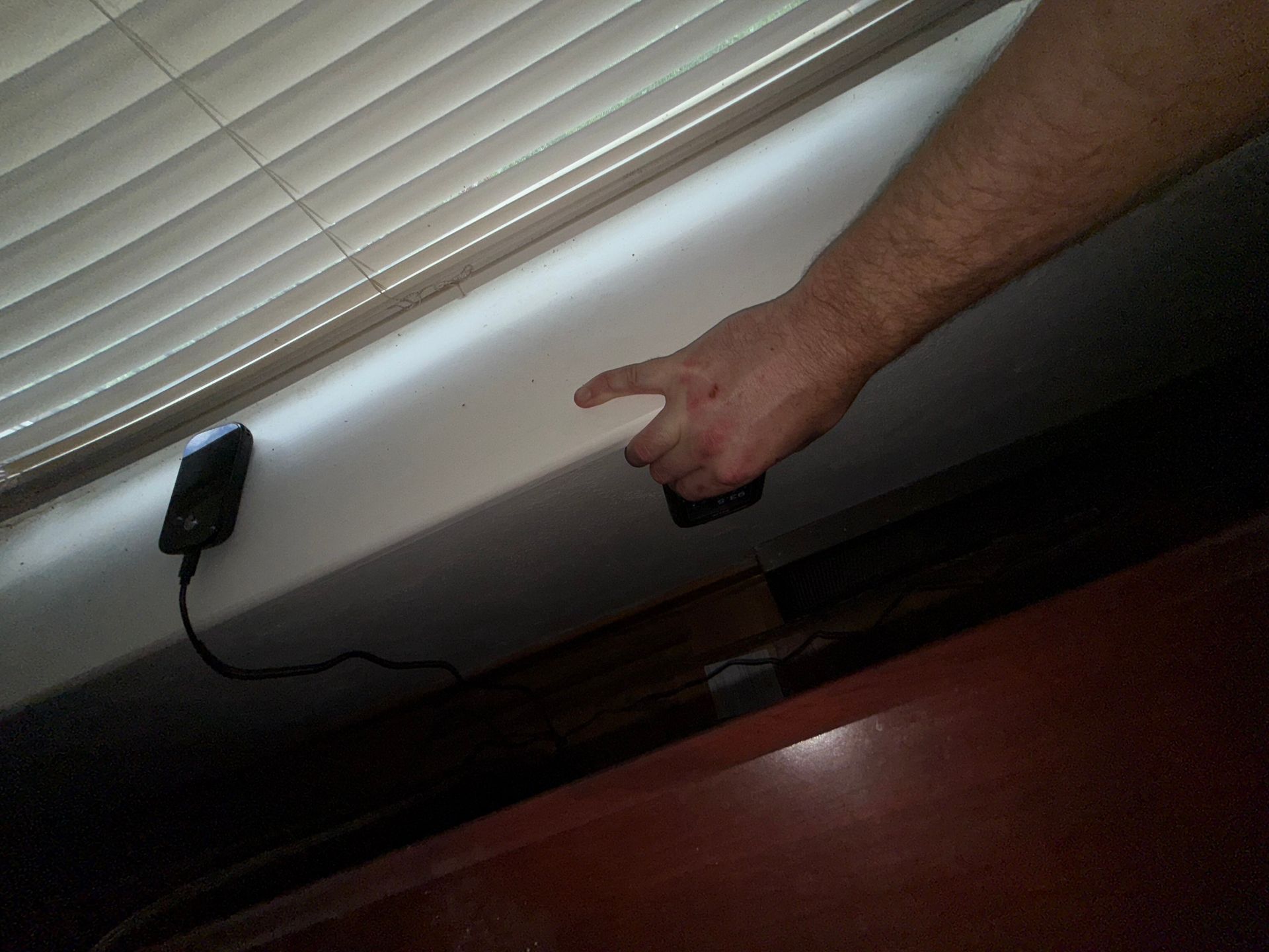 moisture in windowsill