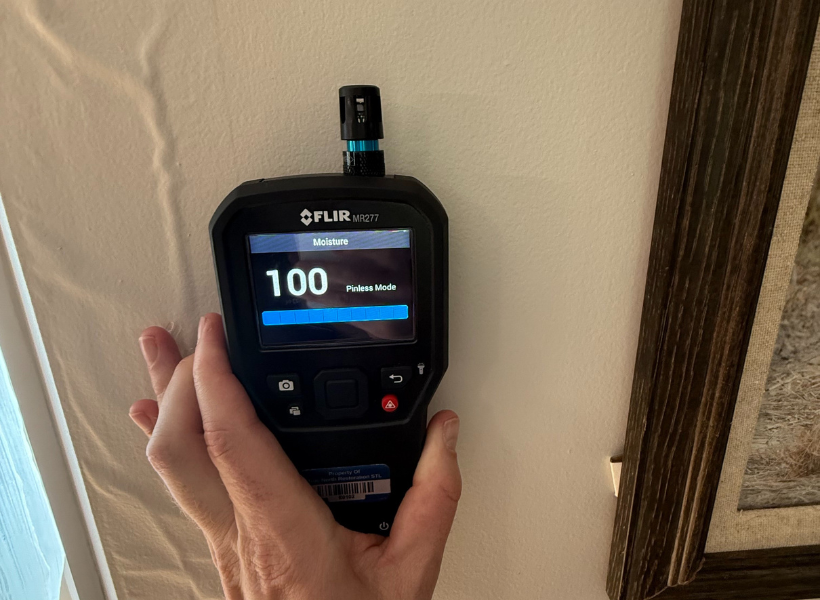 moisture meter reading