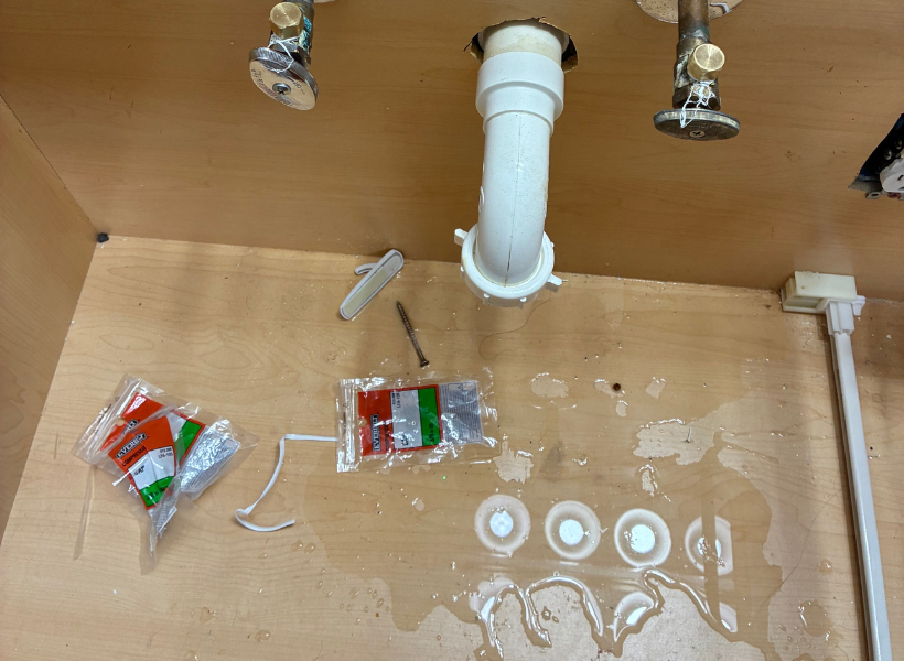 plumbing water damage