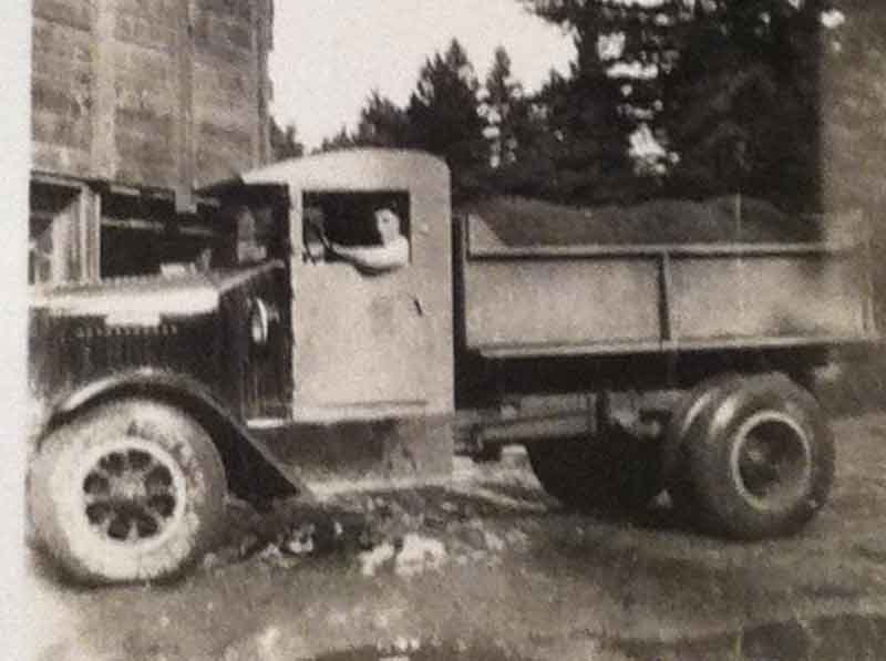 Old Dump Truck — Portland, OR — Portland Sand & Gravel Co., Inc