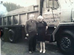 Ralph Griffin and His Wife — Portland, OR — Portland Sand & Gravel Co., Inc