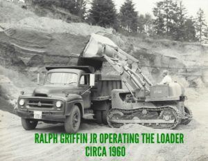 Ralph Griffin Operating the Loader — Portland, OR — Portland Sand & Gravel Co., Inc