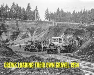Crews Loading Their Own Gravel — Portland, OR — Portland Sand & Gravel Co., Inc