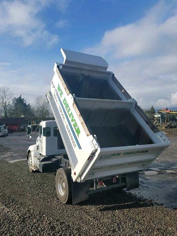 Delivery Dump Truck — Portland, OR — Portland Sand & Gravel Co., Inc