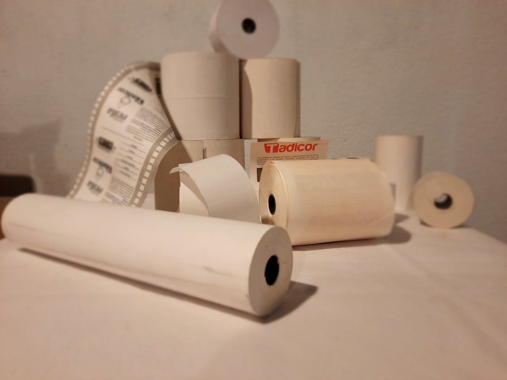 rollos de papel termico