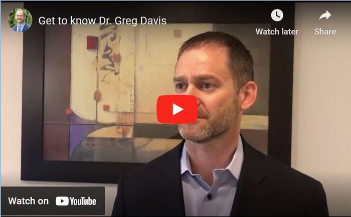Meet Greg Davis, MD