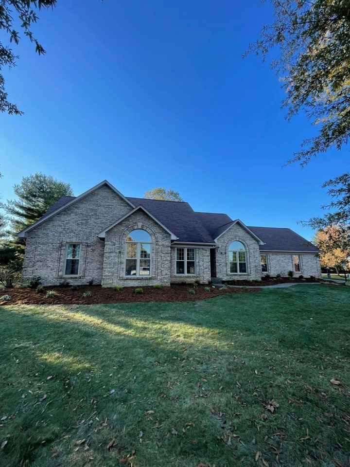 A large brick house with a large lawn in front of it – Mt. Washington, KY - Beck’s