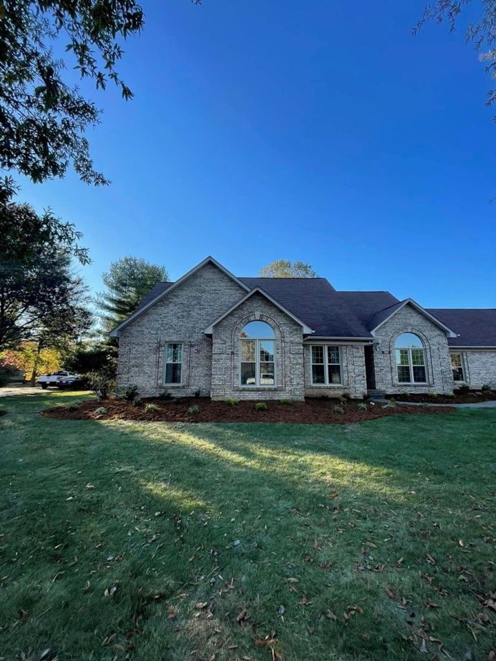 A large brick house with a large lawn in front of it – Mt. Washington, KY - Beck’s