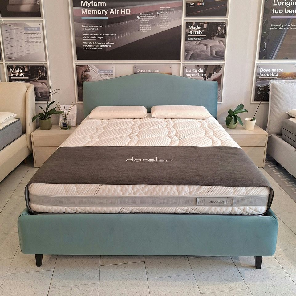 letto sfoderabile e materasso dorelan a cagliari da tronu arredamenti