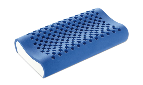 cuscino ortocervicale a onda in memory foam sfoderabile anallergico e antiacaro da tronu arredamenti a cagliari