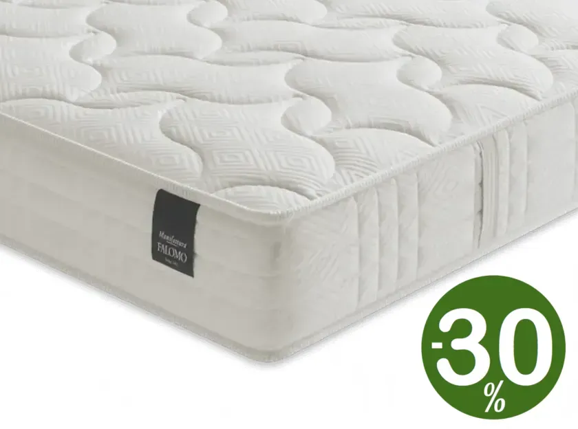 materasso manifattura falomo a molle tradizionali modello ginevra anallergico e antiacaro a cagliari da tronu arredamenti