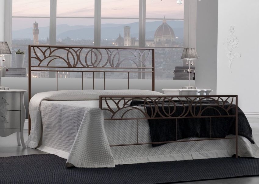 letto in ferro battuto modello elise a cagliari da tronu arredamenti